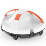 (2026 Upgrade) Poolroboter, Kabelloser Poolsauger Akku mit 120 Min Laufzeit, Dual Motoren Poolreiniger, Selbsteinparkfunktion, Tragbar Poolroboter Akku für Flache Böden Pools bis zu 100 m²