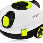 Y10 Poolroboter, Poolroboter Akku für die Bodenreinigung, 100 Min Batterielaufzeit, für Pools bis zu 120㎡, Automatische Poolsauger mit Selbsteinparkfunktion 180 μm Filter (Weiß)