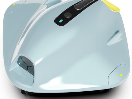 Poolroboter Kabellos Poolsauger Akku 40W Power & 90 Min Laufzeit - Saugroboter Pool Mit Doppelfiltersystem & Hindernis-Überwindung für Ebene Pools Bis 149 ㎡ Reinigt Effektiv Blätter & Schlamm