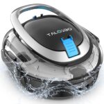 (2026 Upgrade) S2 Poolroboter,Doppelfiltration,Kabelloser Poolsauger Akku, 90 Min Automatische Reinigung mit Selbsteinparkfunktion,Dual Motoren Poolreiniger für Flache Böden Pools bis 80 m²