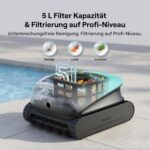 Beatbot (2026 Neu) Sora 10 Poolroboter, Poolroboter Akku Boden und Wand, Reinigt Wasserlinie & Plattformen, 25700 LPH Saugleistung, smartes Wasserlinien-Parken, 5L Filterkorb, bis zu 5 Std. Laufzeit