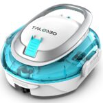 (2026 neu) TALOSBO S2 Poolroboter mit Doppelfiltration,Dual Motoren Poolreiniger,Kabelloser Poolsauger Akku mit 90 Min Laufzeit,2,5H Ladezeit,Selbsteinparkfunktion für Flache Böden Pools