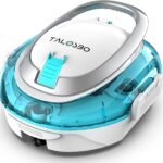 (2026 Upgrade) S2 Poolroboter,Doppelfiltration,Kabelloser Poolsauger Akku, 90 Min Automatische Reinigung mit Selbsteinparkfunktion,Dual Motoren Poolreiniger für Flache Böden Pools bis 80 m²