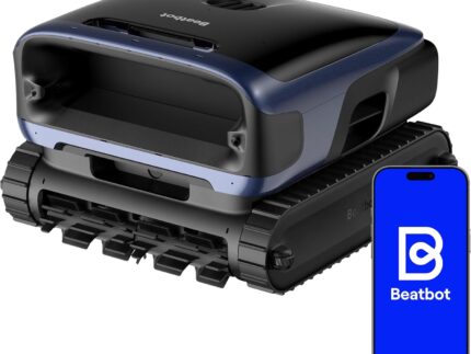 Beatbot (2026 Neu) Sora 70 Poolroboter, Poolsauger Akku Boden und Wand 4-in-1 Komplettreinigung, 25700 LPH, smartes Parken an der Oberfläche, 6L Fassungsvermögen, 10000 mAh Akku, bis zu 300 m², blau