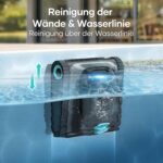 AIPER (2026 Upgrade) Scuba S1 Poolroboter Boden und Wand, Wasserlinienreinigung, Doppelfiltration, 240 Min Laufzeit, Intelligente Navigation, App-Steuerung & OTA-Updates für Einbau- und Aufstellpools