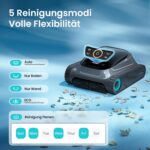 AIPER (2026 Upgrade) Scuba S1 Poolroboter Boden und Wand, Wasserlinienreinigung, Doppelfiltration, 240 Min Laufzeit, Intelligente Navigation, App-Steuerung & OTA-Updates für Einbau- und Aufstellpools