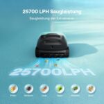 Beatbot (2026 Neu) Sora 10 Poolroboter, Poolroboter Akku Boden und Wand, Reinigt Wasserlinie & Plattformen, 25700 LPH Saugleistung, smartes Wasserlinien-Parken, 5L Filterkorb, bis zu 5 Std. Laufzeit